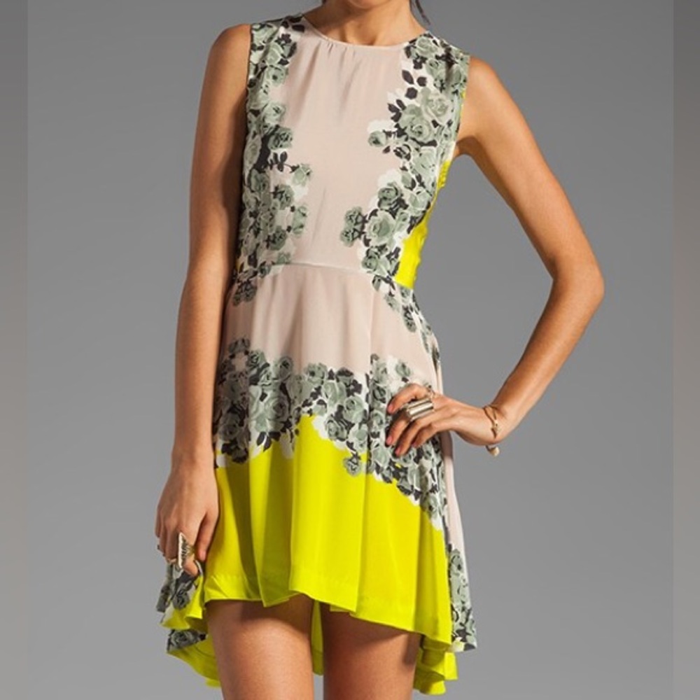 SHAKUHACHI Acid Bloom Dress - XS